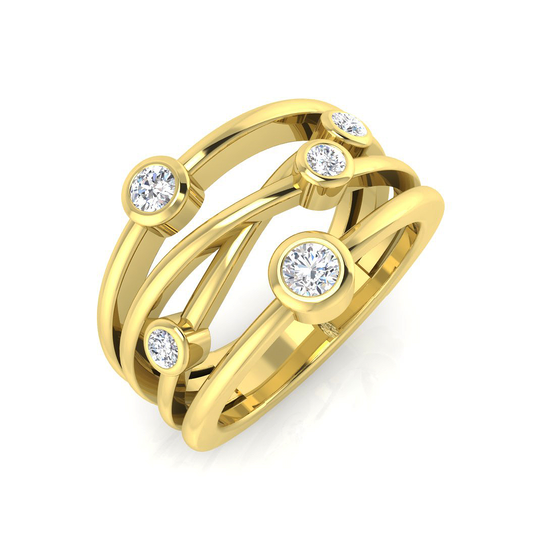 Bubble Rings Diamond Bubble Rings